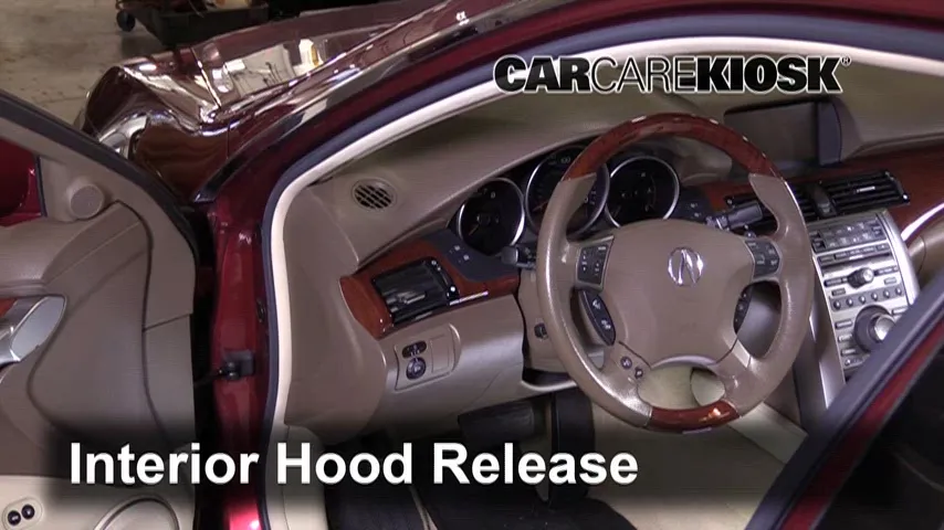 2009 Acura RL 3.7L V6 Capó